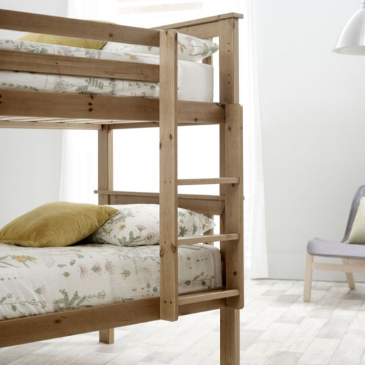 Bedmaster Carra Pine Bunk Bed – Solid Pine, Space-Saving Design