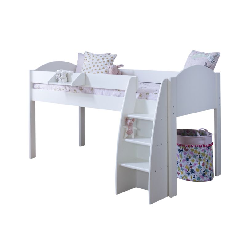 Kids Avenue Eli A – White Mid Sleeper Bed