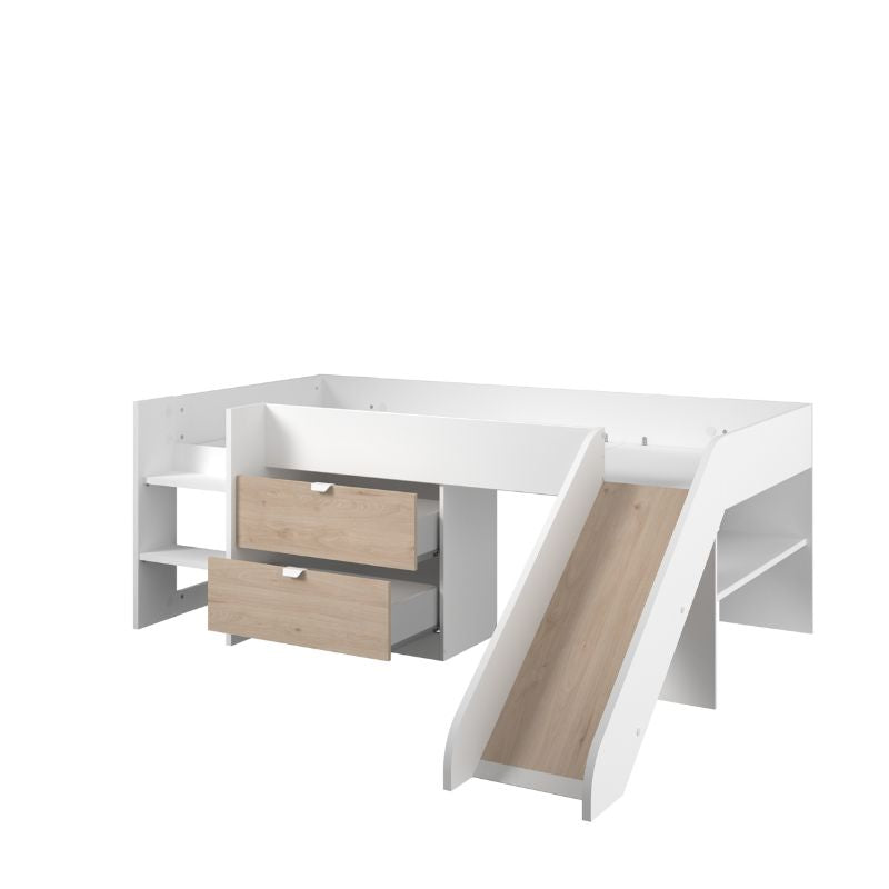 Parisot Tobo Mid Sleeper Bed with Slide – Fun & Functional Kids Bed