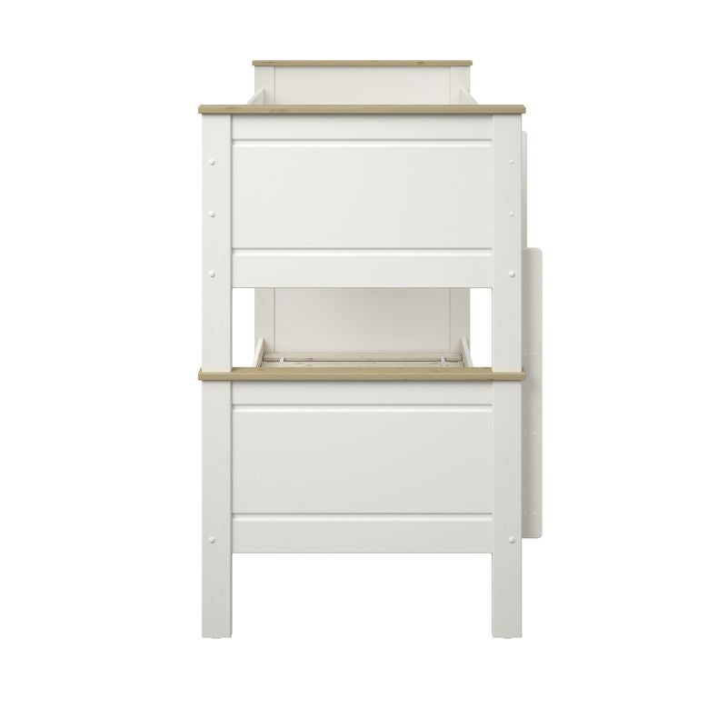 Kids Avenue Heritage Bunkbed - White & Oak Finish