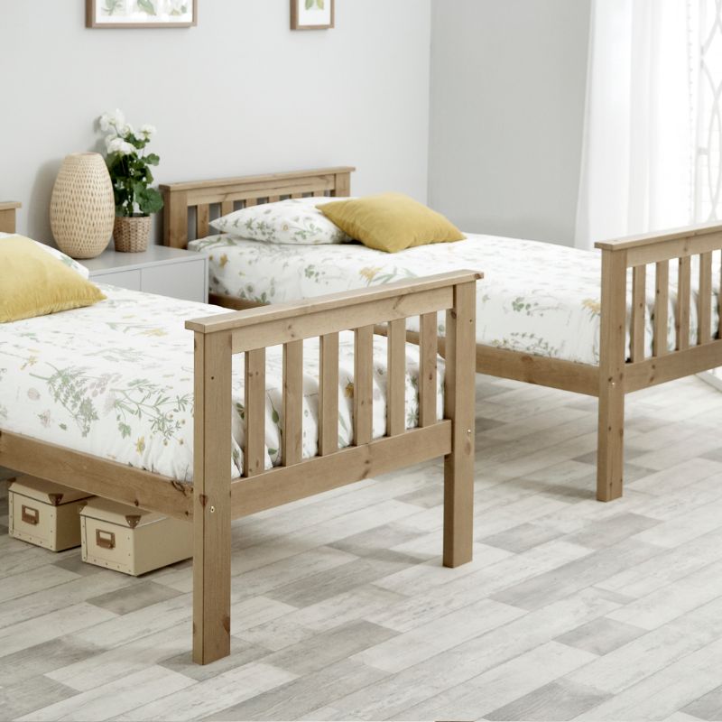 Bedmaster Carra Pine Bunk Bed – Solid Pine, Space-Saving Design