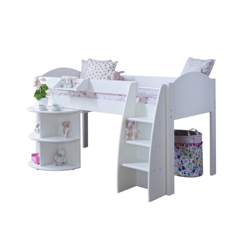 Kids Avenue Eli B – White Mid Sleeper Bed
