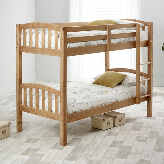 Bedmaster Mya Pine Wooden Bunk Bed – Stylish and Space-Saving