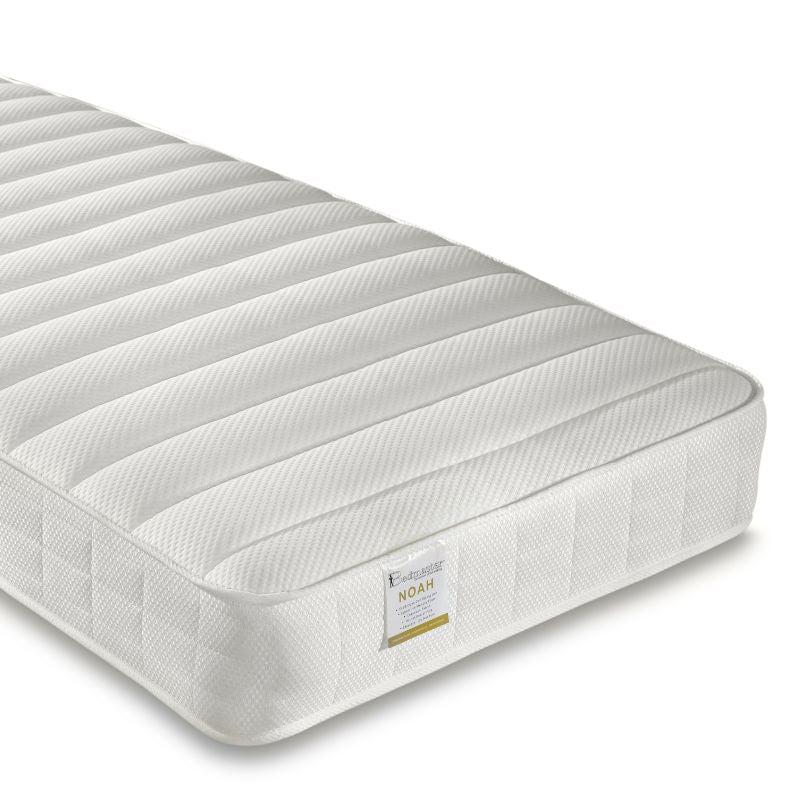 Bedmaster Noah 4ft Single Mattress – Medium-Firm Support with Hypoallergenic Fillings