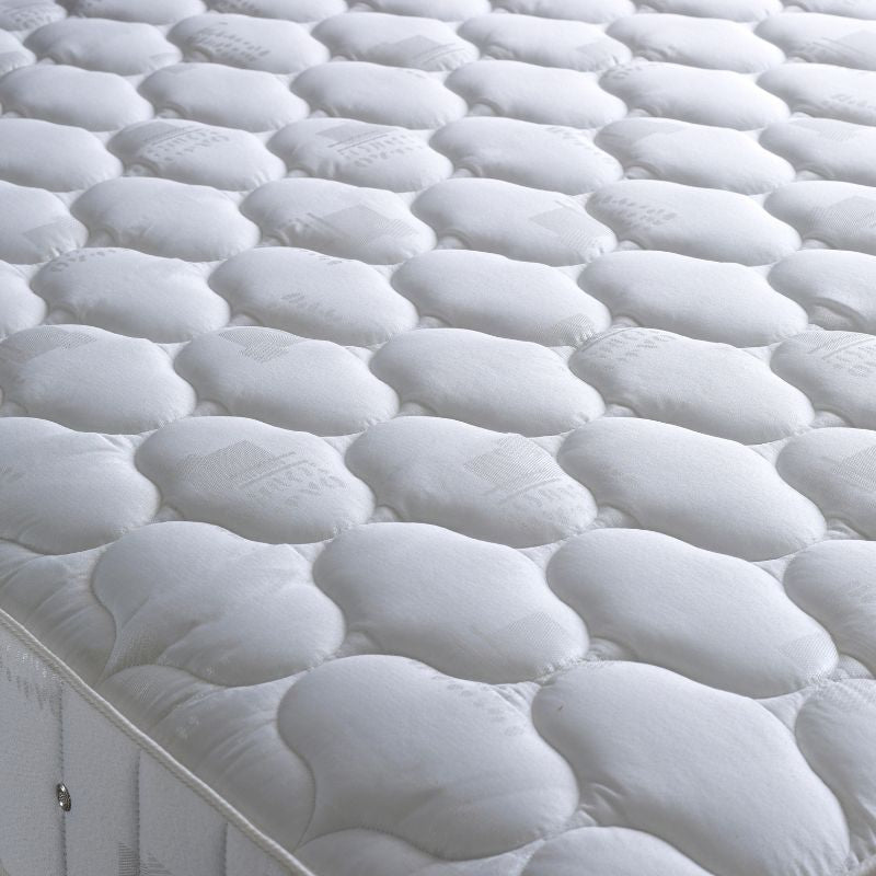 Bedmaster Pinerest 3ft Quilted Sprung Mattress – Supportive Single Mattress for Everyday Comfort