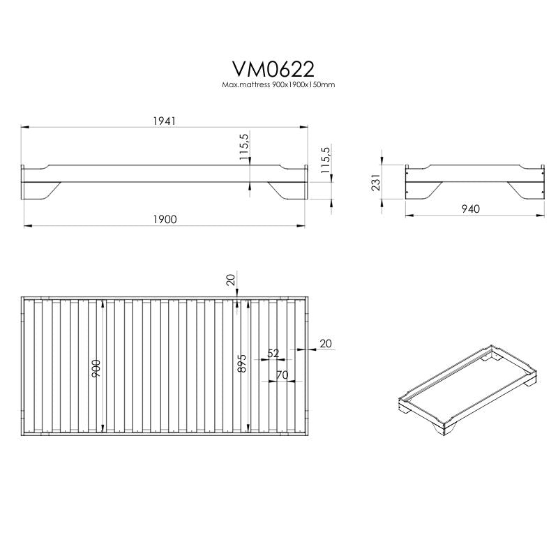 Kids Avenue Stacker Bed – Space-Saving Twin Bed Solution