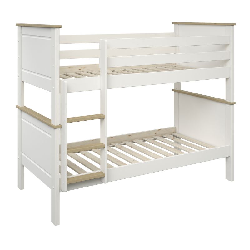 Kids Avenue Heritage Bunkbed - White & Oak Finish