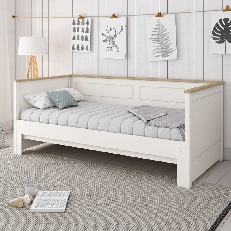 Kids Avenue Heritage Daybed – White & Oak Finish