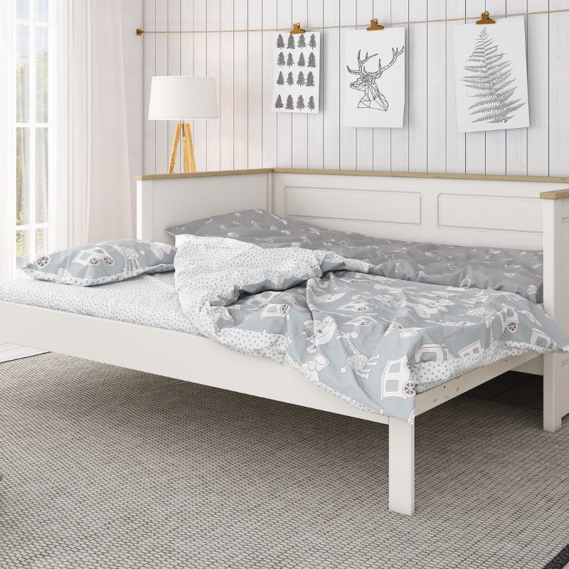 Kids Avenue Heritage Daybed – White & Oak Finish
